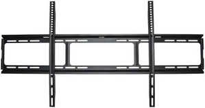 Skill Tech Large Heavy Duty Fixed TV Wall Mount, 55" - 105" Screen Sizes, 100kg Weight Capacity, Detachable Panel, Powder Coating Surface, Fixed Wall Plate, Black | SH-1060F
