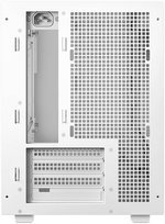 DeepCool CH260 Micro-ATX Computer Case, Up to 360mm Radiator, Up to 6x 120mm Fan Support, 4x Expansion Slots, Tempered Glass Side Panel, Wraparound Mesh Panels, White | R-CH260-WHNGM0-G-1