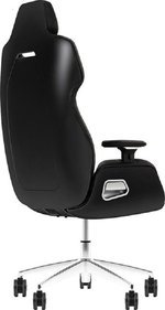 Thermaltake Argent E700 Real Leather Gaming Chair, Design by Studio F. A. Porsche, 4D Adjustable Armrests, Wire-Control Mechanism, 4 Gas Lift, Storm Black | GGC-ARG-BBLFDL-01
