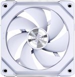 Lian-Li UNI FAN SL120 V2 Revolutionized Daisy-Chain ARGB Fan, Modular 120mm Fans, Up to 2000 RPM Fan Speed, 64.5 CFM Airflow, Sophisticate Lighting Effects, 1 Pack, White | G99.12SLV21W.00