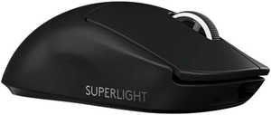 Logitech G Pro X Superlight Wireless Mouse, 2.4 GHz Connectivity, 40G Acceleration, 25600DPI Hero Optical Sensor, 70 Hour Battery Life, 5 Buttons, Windows/Mac Compatible, Black | 910-005881/910-005884
