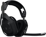 Logitech Astro A50 X LIGHTSPEED Wireless with PLAYSYNC Gaming Headset + Base Station, 40mm PRO-G GRAPHENE, 24H Playtime, Up to 24bit Audio, HDMI 2.1 Passthru, for Xbox X|S, PS5, PC, Black | 939-002126