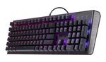 Cooler Master CK550 Gaming Mechanical Keyboard with RGB Backlighting, Brushed Aluminum Design, floating keycaps, On-the-Fly Controls, and Hybrid Key Rollover, Red Mechanical Switch | CK-550-GKGR1-US
