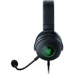 Razer Kraken V3 Wired USB Gaming Headset, With Razer Chroma RGB, TriForce Titanium 50mm Drivers, THX Spatial Audio, 20 Hz - 20 kHz Frequency Response, USB-A, Black | RZ04-03770200-R3M1