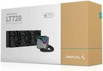 DeepCool LT720 Liquid CPU Cooler, 360mm Radiator, 3x FK120 Fans, 500-2250 RPM Fan Speed, 85.85 CFM Airflow, 3100 RPM Pump Speed, ARGB LED Lights,Fluid Dynamic Bearing, Black | R-LT720-BKAMNF-G-1