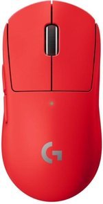 Logitech G Pro X Superlight Wireless Mouse, 2.4 GHz Connectivity, 40G Acceleration, 25600DPI Hero Optical Sensor, Up To 70 Hour Battery Life, 5 Buttons, Windows and Mac Compatible, Red | 910-006785