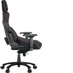 ASUS ROG Chariot Gaming Chair, Aura RGB Feature, 4D-Adjustable Armrests, Lumber Pillow, Z Support Multi-Function, 65mm POU Coated Casters, Black | 90GC00E0-MSG010