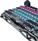 GravaStar Mercury V75 Pro Gaming Keyboard, Special Edition, 75% Layout, Jade Gaming Switch, 8kHz Polling Rate, Semi-Aluminum Construction, Dynamic Rapid Trigger, Cyber Punk | V75 Pro