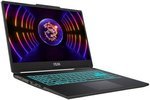 MSI CYBORG 15 A13VE 9S7-15K111-474 | Core i7 13620H, 16GB RAM, 512GB SSD, 15.6"FHD 144Hz, 6GB NVIDIA RTX4050, Win11 Home, Eng-Arab K/B, Black