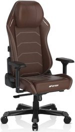 DXRacer 1238S Master Series Gaming Chair, Microfiber Leather, 4D Armrests, Multi-functional Tilt, 3" Casters, High Density Mold Shaping Foam, 220lbs Recommended Weight, Brown | DMC-I238S-C-A3