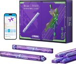Govee x Evangelion Gaming Wall Light, RGBIC Color Support, 12 Light Sections & 8 Connectors, High-Level DIY Customization, Sci-fi-like Smart Control Features, Wi-Fi + Bluetooth Connectivity | H6063