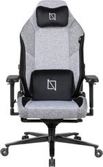  Navodesk Apex Pro Ultra Weave High Back Gaming Chair, Lumbar Support, 4D Armrests, Memory Foam Pillows & Magnetic Headrest, 155Â° Backrest Recline, 130kg Weight Capacity, Ultra Grey | APEX-PRO-UG