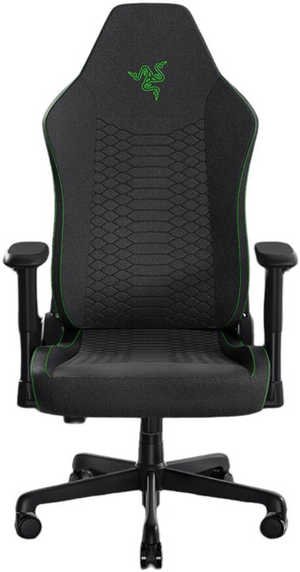 RAZER Iskur V2 X Gaming Chair, Built-in Lumbar Support, 2D Padded Armrests, 50mm Casters, Wide Seat Base, 152Â° Back Angle, 4-Class Gas Lift, 136kg Max Weight, Fabric Finish, Black | RZ38-05310100-R351