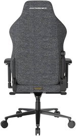 DXRacer Craft Series Gaming Chairs, 2D Integrated Lumbar Support, 4D Armrests, Class 4 Hydraulics, 90Â° ~ 135Â° Back Recline Support, Woven Fabric Upholstery, Large Size, Black / Grey | GC/LCF23FBE/BG