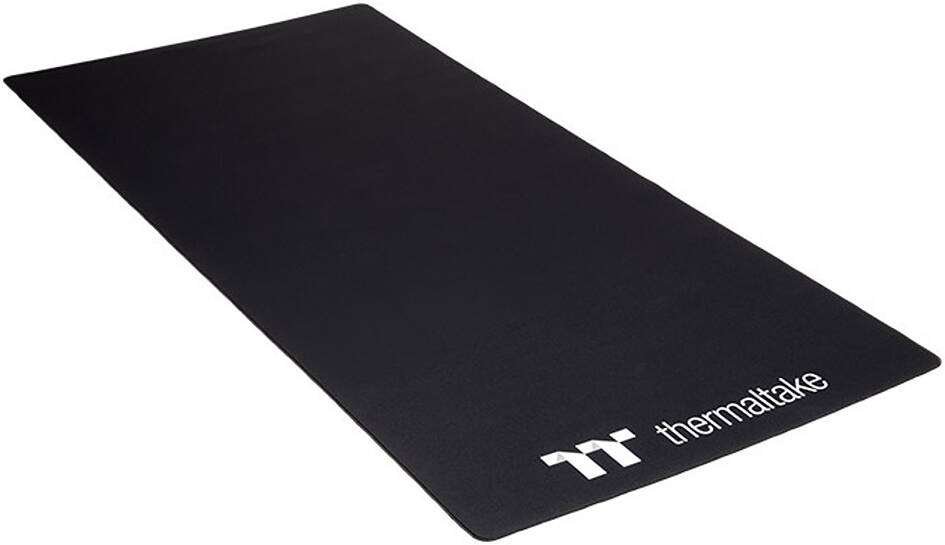 Thermaltake Sim Rig Floor Mat, Splash-Proof / Semi-Coarse Texture Surface, Non-Slip Polyurethane Base, Black | GSC-ACC-MTFABB-01