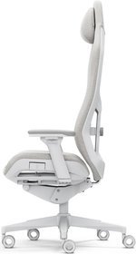 Fractal Refine Gaming Chair, Nylon Reinforced Mesh Fabric Cover, Synchro-Tilt Mechanism, Hubless 65mm with Soft PU Casters, Adjustable Lumbar Support, Class 4 Gas Piston, Mesh Light | FD-CH-RE1M-02