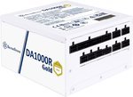 Silverstone DA1000R Fully Modular ATX Power Supply, Cybenetics Gold, 1000W Max Output Power, Gen5 12VHPWR PCIe Connector, 135mm Silent FDB Fan, Active PFC, White | SST-DA1000R-GM-WWW
