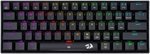 Redragon Dragonborn K630 RGB 60% Mechanical Keyboard, Outemu Red Linear Key Switches,