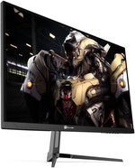 GamerTek Striker Gaming Monitor, 27" Fast IPS Display, FHD Resolution, 200Hz Refresh Rate, 1ms (MPRT) Response Time, 8-Bit 100% sRGB Color, Black | GT-DP-27-001