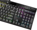 CORSAIR K70 MAX RGB Magnetic-Mechanical Gaming Keyboard Back