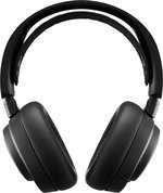 SteelSeries Arctis Nova Pro Wireless Gaming Headset, Infinity Power System, Dual Audio Streams, Active Noise Cancellation, ClearCast Gen 2 Mic, Compatible with PS4 / PS5 / PC, Black | 61520