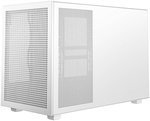 DeepCool CH260 Micro-ATX Computer Case, Up to 360mm Radiator, Up to 6x 120mm Fan Support, 4x Expansion Slots, Tempered Glass Side Panel, Wraparound Mesh Panels, White | R-CH260-WHNGM0-G-1
