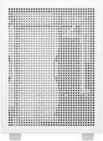 DeepCool CH260 Micro-ATX Computer Case, Up to 360mm Radiator, Up to 6x 120mm Fan Support, 4x Expansion Slots, Tempered Glass Side Panel, Wraparound Mesh Panels, White | R-CH260-WHNGM0-G-1