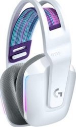  Logitech G733 LightSpeed Wireless RGB Gaming Headset, Cardioid Pick-Up Pattern, White | 981-000883