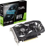 ASUS Dual GeForce RTX 3050 OC Edition Graphics Card, 6GB GDDR6 96-Bit Memory, 1507 MHz Boost Clock, 2304 CUDA Cores, 14 Gbps Memory Speed, PCI Express 4.0 | 90YV0K60-M0NA00