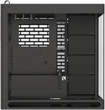 HAVN HS 420 E-ATX Mid Tower Base Edition Computer Case, Up To 420mm Radiators, 11x Fan Support, SGCC Sheet Metal, Tempered Glass, ABS, Zinc Alloy, NdFeB Magnets, Black | HVN-CA-HS420-06