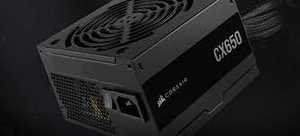 Corsair CX Series, CX650, 650 Watt, 80 PLUS Bronze