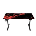 GamerTek GT-Elevate X Gaming Desk - Red & Black