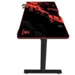 GamerTek GT-Elevate X Gaming Desk - Red & Black