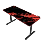 GamerTek GT-Elevate X Gaming Desk - Red & Black