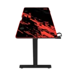 GamerTek GT-Elevate X Gaming Desk - Red & Black
