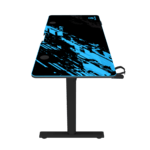 GamerTek GT-Elevate X Gaming Desk - Blue & Black