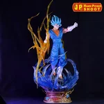 Anime Dragon Ball Z Goku Vegeta Fusion Vegetto Head Replace 58cm Statue Figure