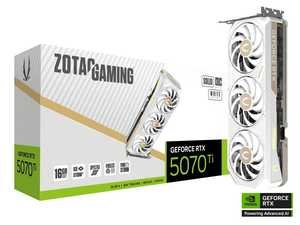 ZOTAC GAMING GeForce RTX 5070 Ti SOLID CORE OC White Edition